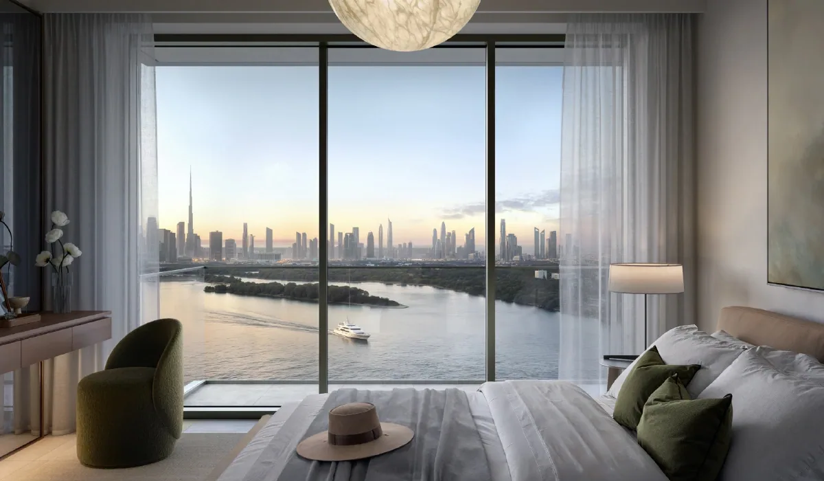 Living room of a Dubai apartment for sale